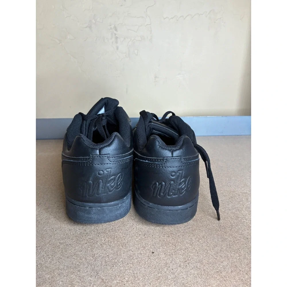 Nike Ebernon Low Triple Black Sneakers AQ1775-003 Mens Size 9.5 Basketball Shoes